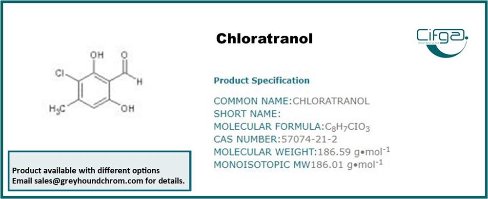 Chloratranol certified Reference Standarde